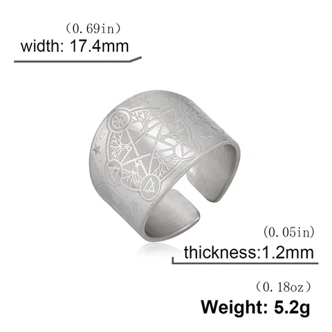 Angel ring for good luck
