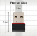 Mini USB wifi adapter 802.11 N