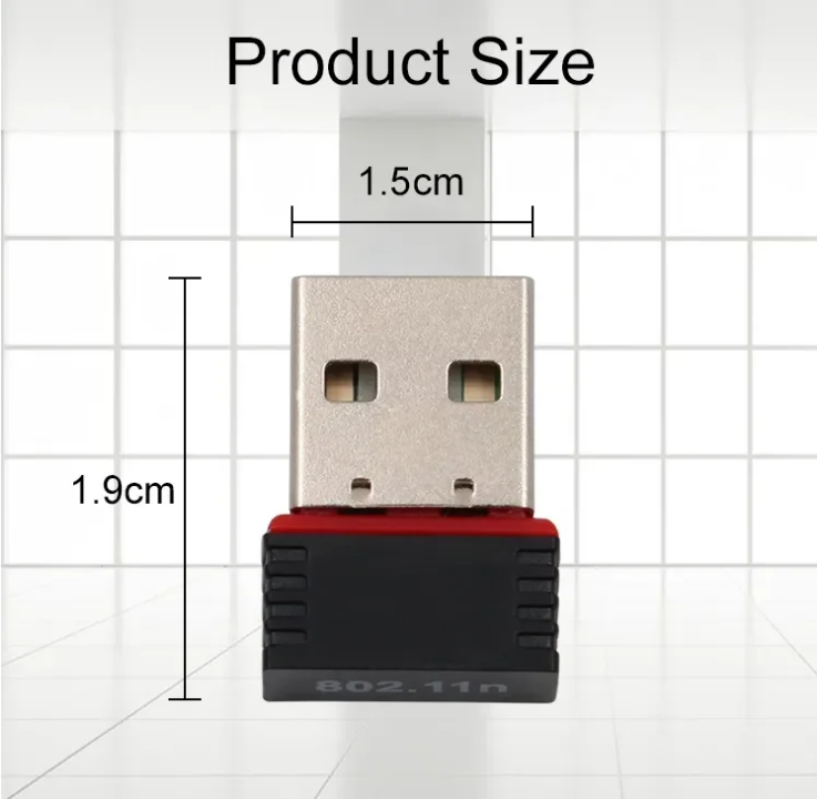 Mini USB wifi adapter 802.11 N