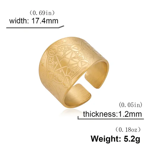 Angel ring for good luck