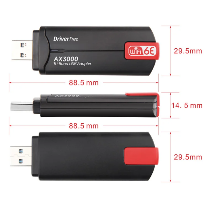 Usb wifi adapter AX3000